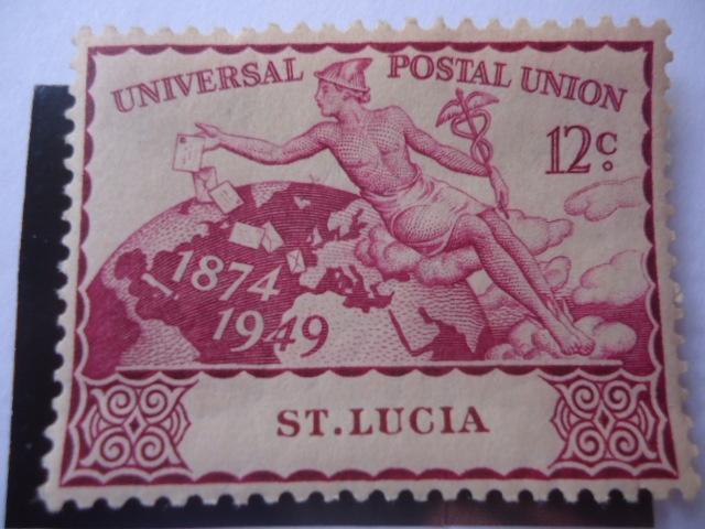 África del Este Británica - St. Lucia -Unión Postal Universal-U.P.U.