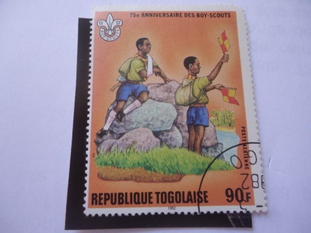 75 Aniversario de los Boy-Scouts - Año de Exploración. África Occidental.