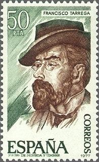 2401 - Personajes españoles - Francisco Tárrega (1852-1909)