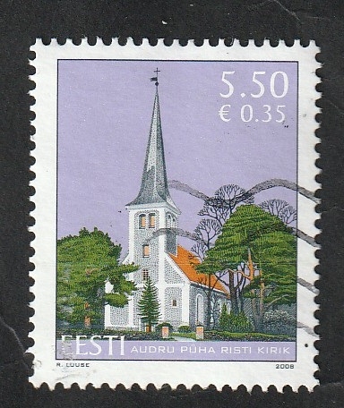578 - Iglesia Santa Cruz, de Audru