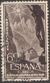 Año Jubilar de Montserrat  Arrugat. ED 1193