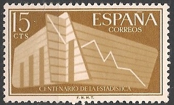 I Centenario de la estadistica española Nuevo. ED 1196