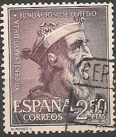 Centenario de la fundación de Oviedo.  ED 1397