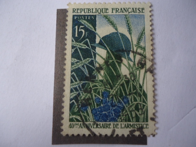 Armisticio-Día de Armisticio en Francia- Primera Guerra Mundial. 40 Aniversario.
