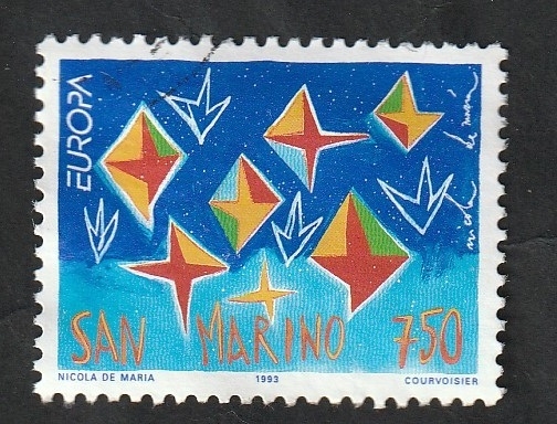1322 - Europa. Arte contemporáneo, Obra de Nicola de María
