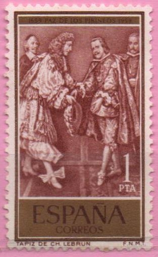 Paz en los pirineos (Felipe IV y Luis XIV)