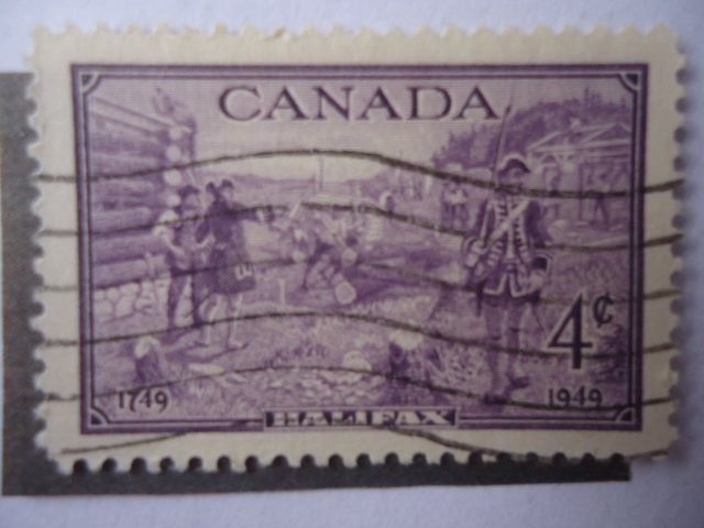 Fundación de Halifax, 1749 - Bicentenario de Halifax- Nueva Escocia.