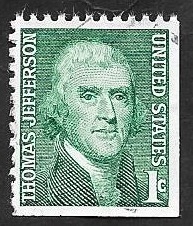 816 b - Thomas Jefferson, Presidente de USA
