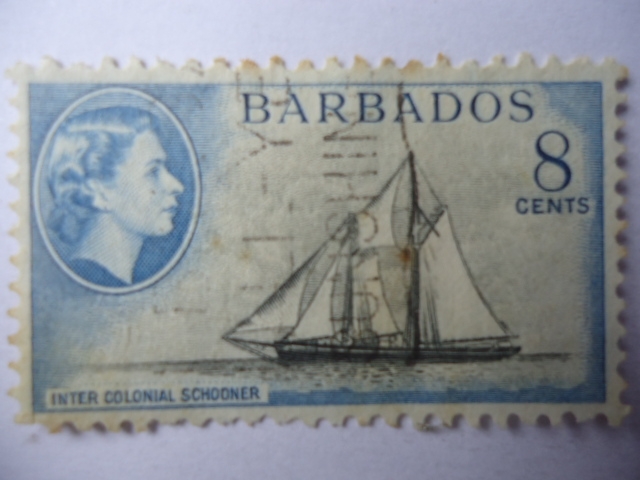 Inter Colonial Schooner - Galeta entre Colonias -Queem Elizabeth II