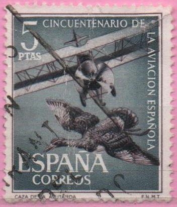 L aniversario d´l´Aviacion Española (Caza d´l´Avutarda)