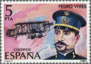 2595 - Pioneros de la aviación - Pedro Vives Vich
