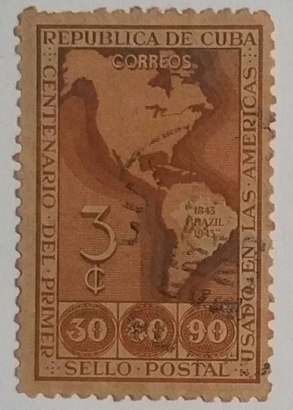 Centenario de Primeros sellos postales de America