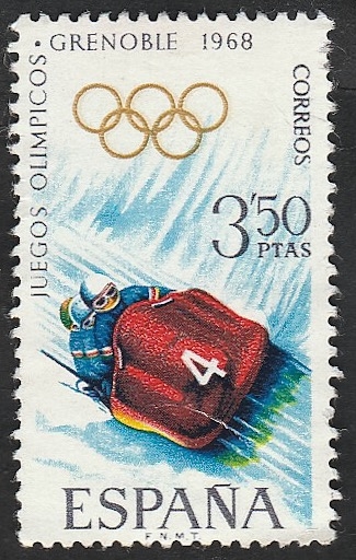 1852 - Olimpiadas de invierno en Grenoble