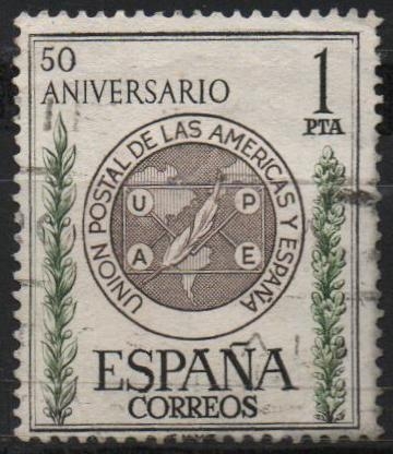 L aniversario d´l´union Postal d´l´Americas y España