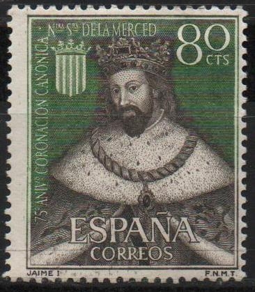LXXV aniversario d´l´coronacion d´Nuestra Señora d´l´Merced (Jaimen I )