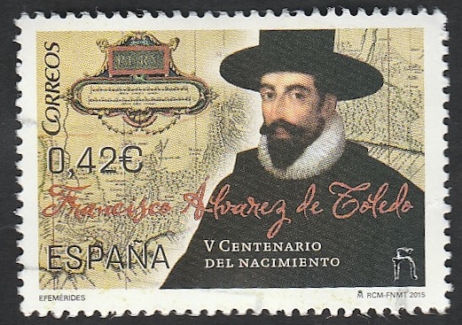 5002 - V Centº del nacimiento de Francisco Álvarez de Toledo