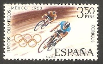 1887 - Olimpiadas de Mexico 68, ciclismo