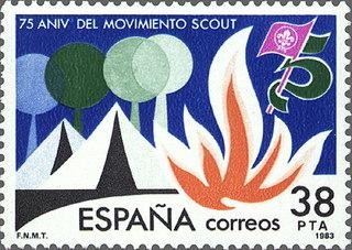 2716 - Grandes efemérides - 75 aniversario del movimiento Scout