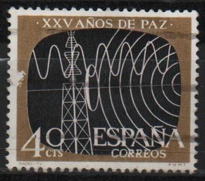 XXV años d´paz Española (Telecomunicaciones)