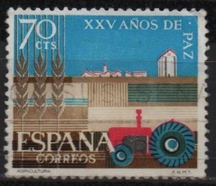 XXV años d´paz Española (Agricultura)