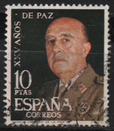 XXV años d´paz Española (General Franco)
