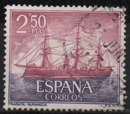 Homenaje a la marina Española (Fragata Numancia)
