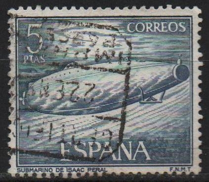 Homenaje a la marina Española (Submarino d´Isaac Peral )