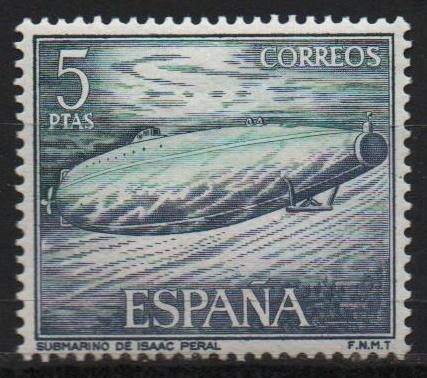 Homenaje a la marina Española (Submarino d´Isaac Peral )