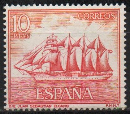 Homenaje a la marina Española (Buque escuala Juan Sebastian el Cano)