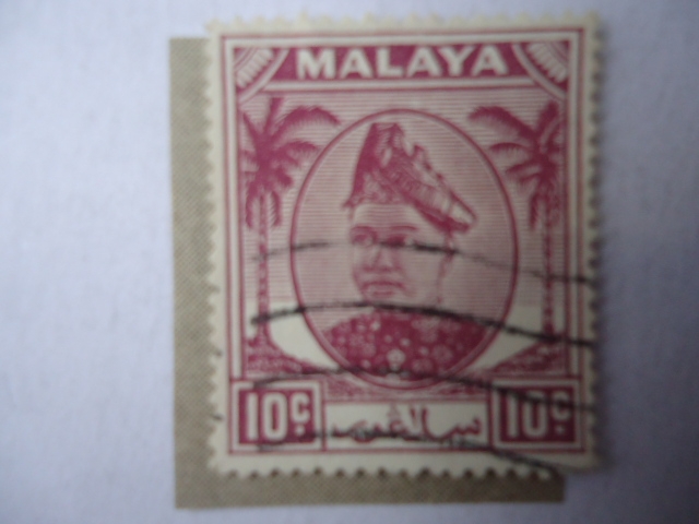 Sultan, Hisamudden Alam Shah de Selangor (1898-1960)- Malasia Estados Federales-(Malasia Peninsular)