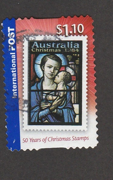 50 años de la 1ª emisión de sellos de Navidad
