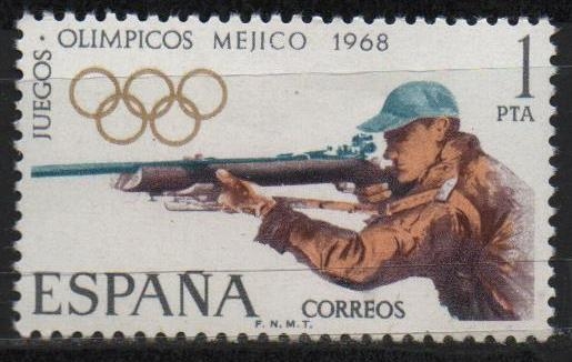 XIX Juegos Olimpicon en Mejico (Tiro)
