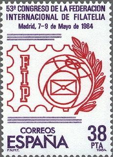 2755 - 53 Congreso de ña Federación Internacional de Filatelia