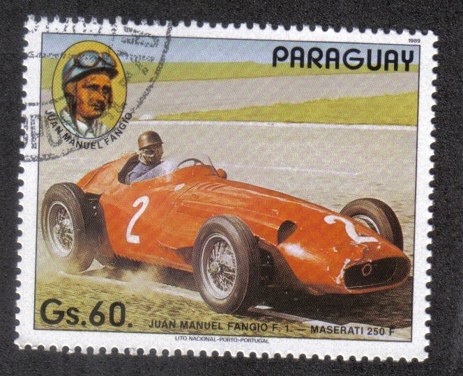 Piloto de Fórmula 1, Juan Manuel Fangio, Maserati 250 F