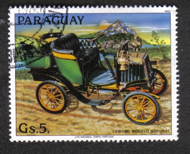 Antiguos automóviles, CV Ceirano 5, 1901