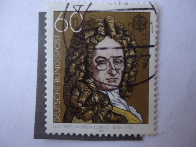 Gottfried Wilhelm Leibniz (1646-1716) Filosofo. Europa-C.E.P.T.