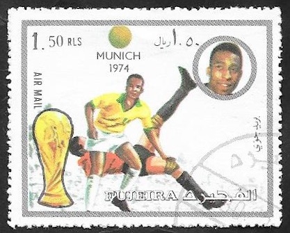 Fujeira - Mundial Fútbol Munich 1974, Pele de Brasil