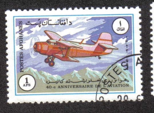 40 Aniversario de la Aviación, Antonov AN-2