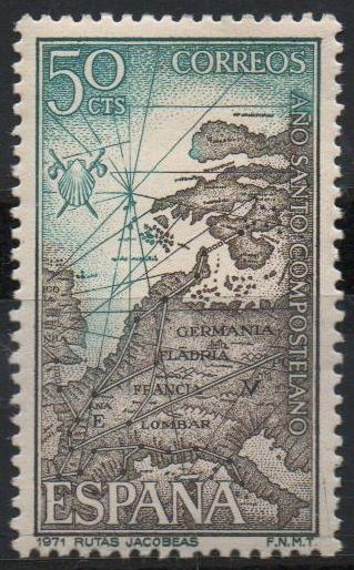 Año Santo Compostelano (Rutas Jacobeas Europeas)