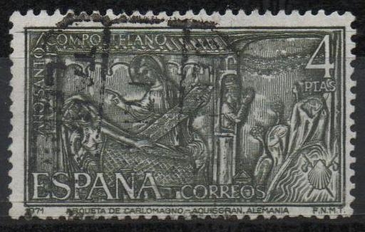 Año Santo Compostelano (Arqueta d´Carlomagno, Aquisgran Alemania)