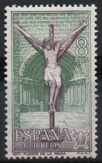 Año Santo Compostelano (Iglesia d´Crucifijo, Puente d´l´Reina Navarra)