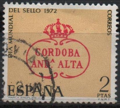 Dia mundial del sello ( Marca prefilatelica Cordoba And Alta)