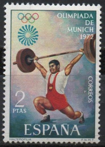 XX Juegos Olimpicos en Munich (Haltereofilia)