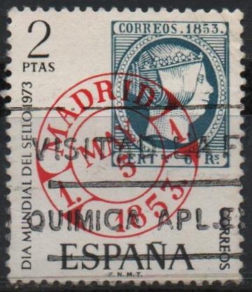 Dia mundial d´sello 1973 ( Fechador d´Madrid)