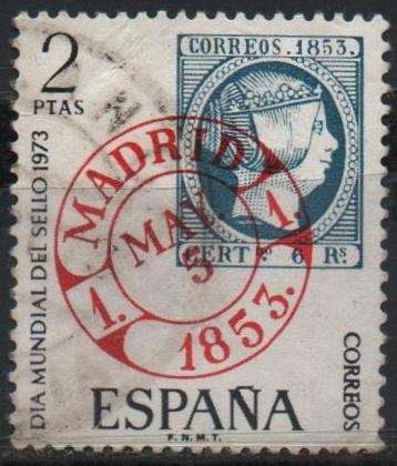 Dia mundial d´sello 1973 ( Fechador d´Madrid)