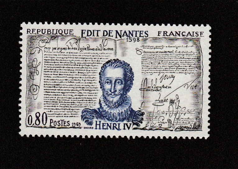 Edicto de Nantes por Enrique IV