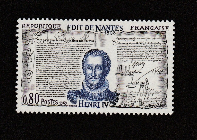 Edicto de Nantes por Enrique IV