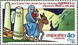 2773 - XVI Centenario del viaje de la monja Egeria al Oriente Bíblico