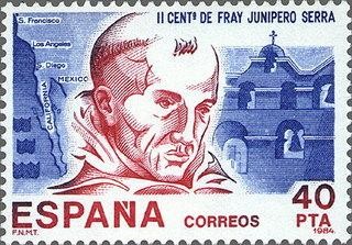 2775 - América-España - II Centenario de la muerte de Fray Junípero Serra