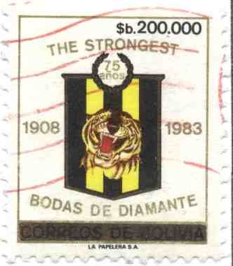 75 Aniversario del club The Strongest, Bodas de Diamante